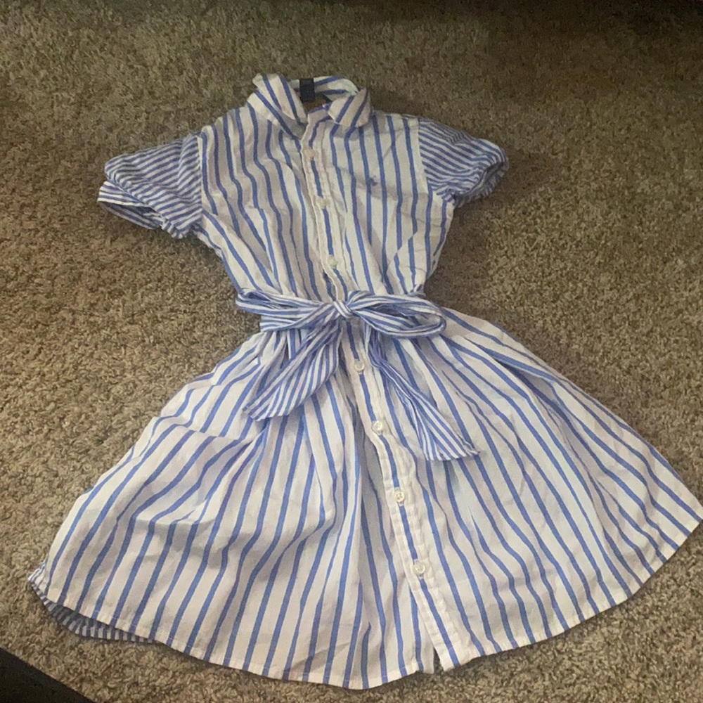 Blue and white Ralph Lauren dress